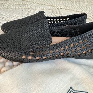 Birdies The Starling Woven Loafers Vegan Leather Slip On Shoes. New!
